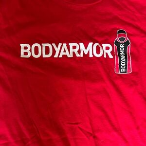 Body Armor Red Cotton T-shirt Mens XL